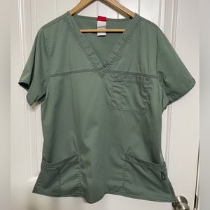 Dickies Gen Flex Women's 3-Pocket Stretch V- Neck Top Medical Scrubs 817455